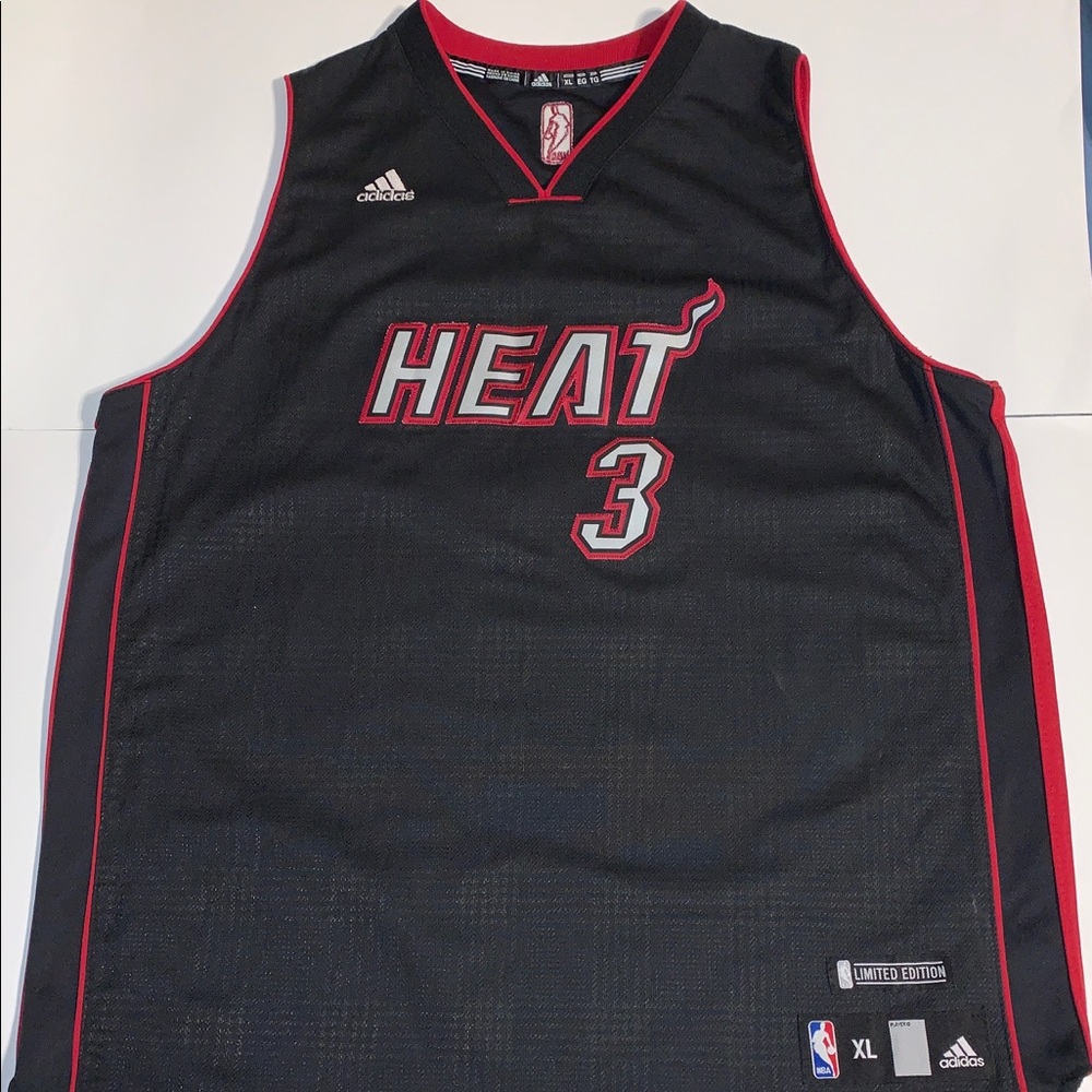 NBA Heat Dwayne Wade 3 Limited Edition Jersey
